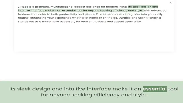Video thumbnail for intuitive interface make it an essential tool for anyone seeking efficiency and style. With advanced features that cater to both productivity and leisure, Zirkzee seamlessly integrates into your daily routine, enhancing your experience wh