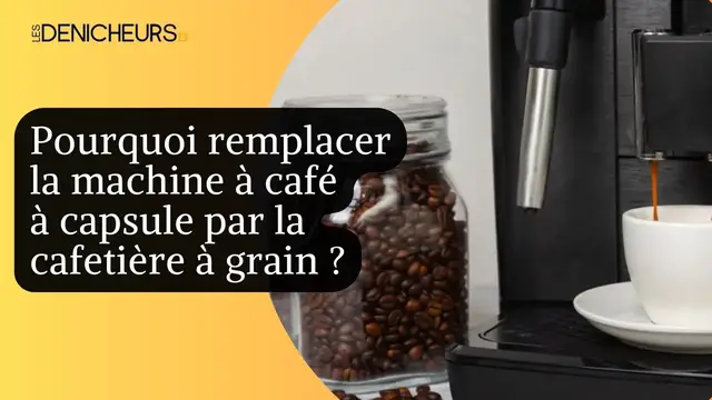 Video thumbnail for ☕ Pourquoi remplacer la machine à café à capsule par la cafetière à grain ? ​✅​