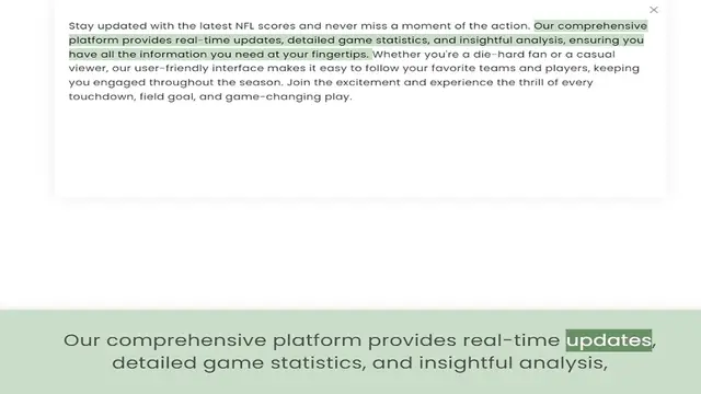 Video thumbnail for platform provides real-time updates, detailed game statistics, and insightful analysis, ensuring you have all the information you need at your fingertips. Whether you're a die-hard fan or a casual viewer, our user-friendly interface makes