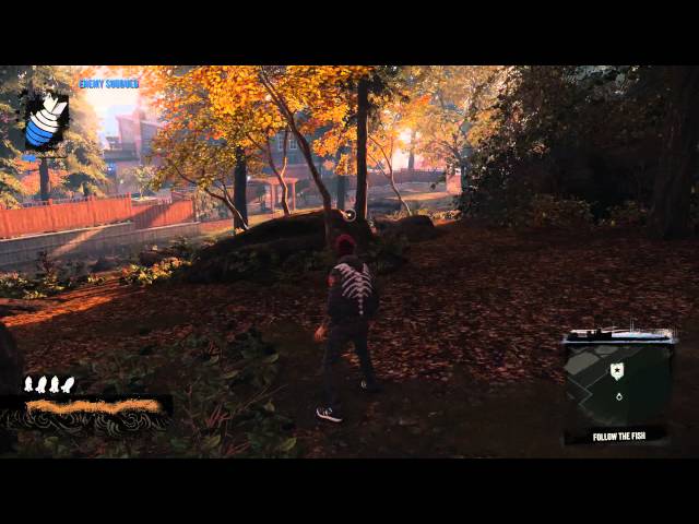 Video thumbnail for inFamous: Second Son - Cole's Legacy Mission 1: Raymond Wolfe Intro, Follow Fish & Collect Dead Drop