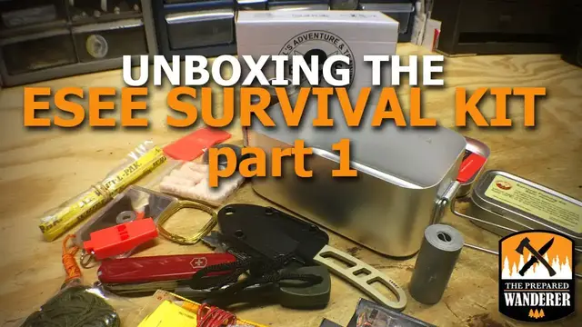 Video thumbnail for Unboxing the ESEE Large Survival Tin Kit