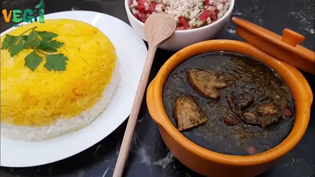 'Video thumbnail for Ghormeh sabzi Stew Recipe/ How to Make Ghormeh Sabzi: Traditional Iranian Dish: Step-by-Step Guide'