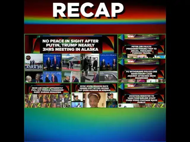 Video thumbnail for Recap @9pm 16-8