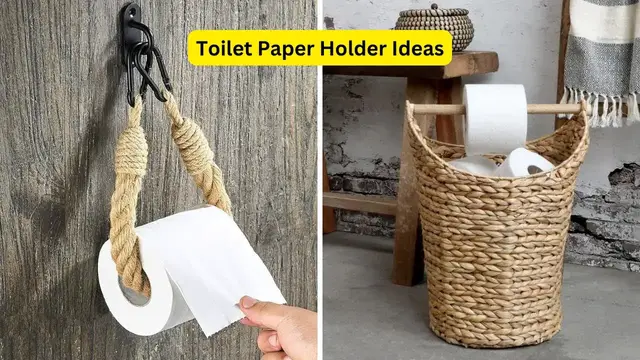 Video thumbnail for 10 Creative Toilet Paper Holder Ideas You'll Love