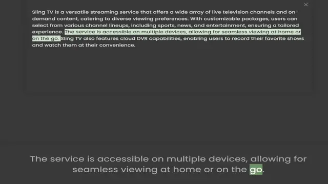 Video thumbnail for demand content, catering to diverse viewing preferences. With customizable packages, users can select from various channel lineups, including sports, news, and entertainment, ensuring a tailored experience. The service is accessible on mu