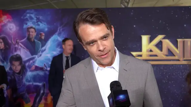 Video thumbnail for Nick Stahl Talks Cassios at Knights of the Zodiac Premiere