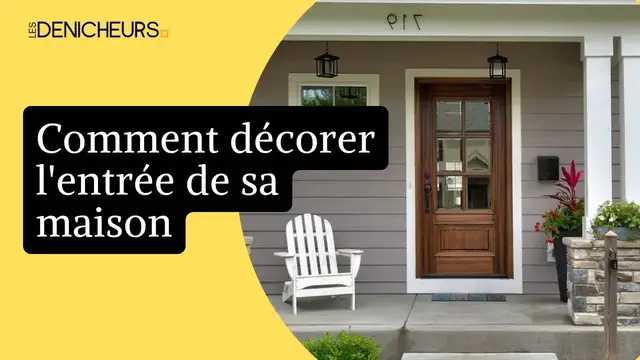 Video thumbnail for 💡 8 idées pour décorer l’entrée d’une maison 🏡