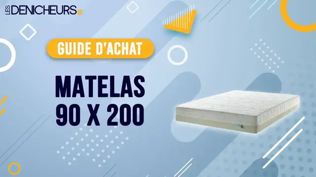 Video thumbnail for 👓 MEILLEUR MATELAS 90X200 (2023) - Comparatif & Guide d'achat