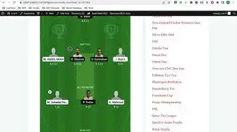 Video thumbnail for PRT vs MCC Dream11 Prediction PRT vs MCC Dream11 Team PRT vs MCC Dream11 Team Today Playing 11