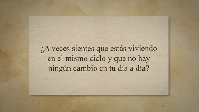 Video thumbnail for Transformar tu realidad hoy mismo: Descubre cómo lograrlo