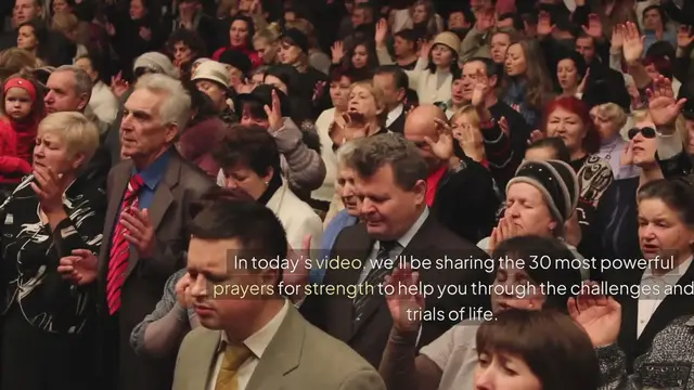 Video thumbnail for 30 Most Powerful Prayers for Strength