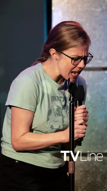 Video thumbnail for The Pitt | Taylor Dearden On 'Invigorating' Mel Karaoke Scene With Santos