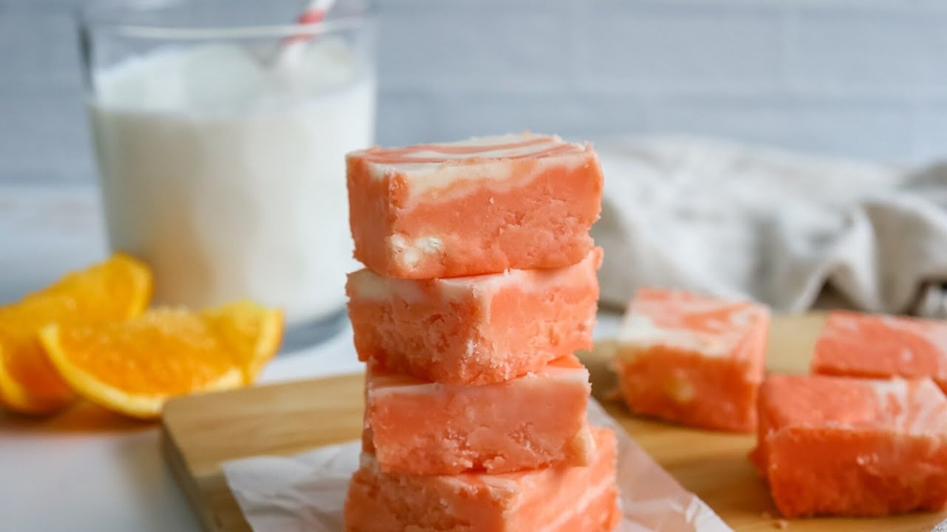 Video thumbnail for Easy Orange Cream Fudge Recipe