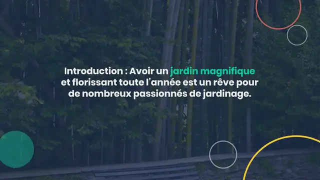 Video thumbnail for Un jardin florissant toute l’année : Un guide mensuel pour maximiser votre espace extérieur