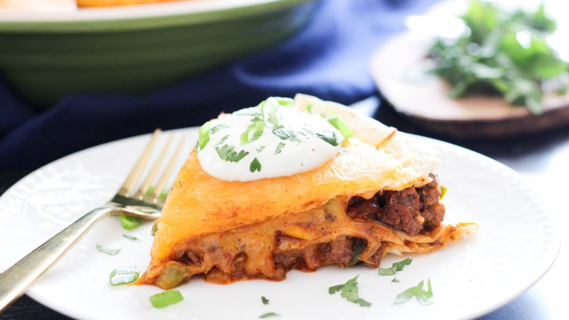 Video thumbnail for Taco Pie Casserole Recipe