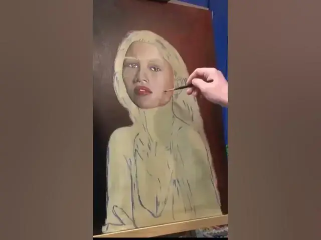 Video thumbnail for Zendaya Oil Painting #art