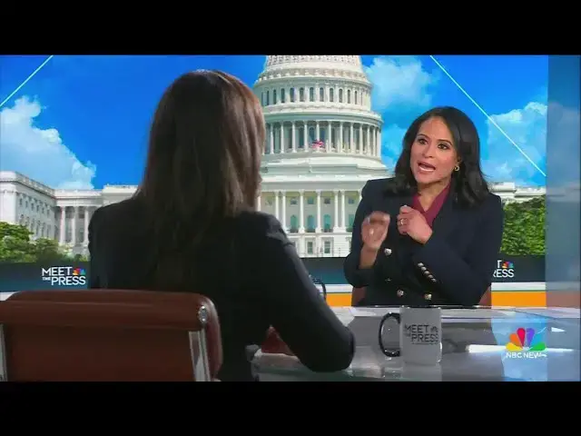 Video thumbnail for Fireworks On 'Meet The Press' - Trump VP Possibility Drops Hammer On Liberal Anchor