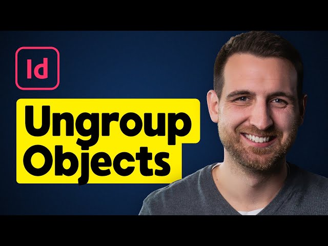 Video thumbnail for How to Ungroup in InDesign