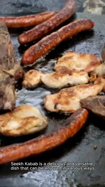 Video thumbnail for chicken seekh kebab recipe