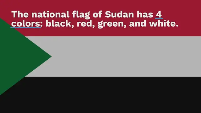 'Video thumbnail for Sudan Flag Colors | HEX, RGB & HSL'