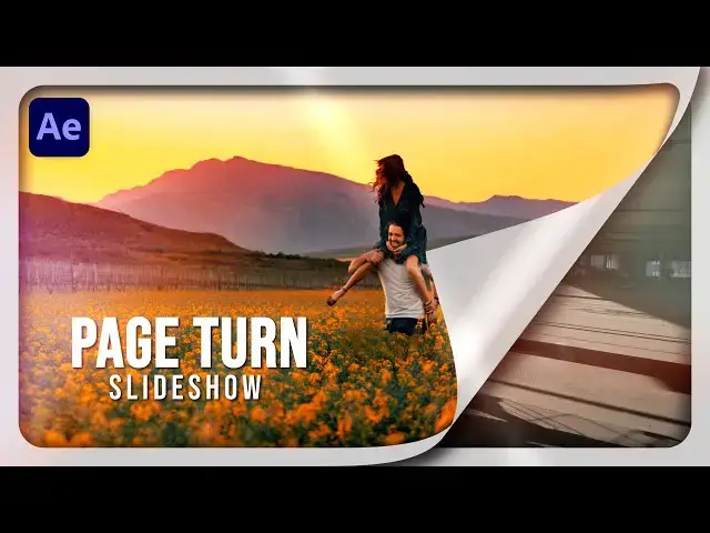 'Video thumbnail for Cool PAGE TURN Slideshow After Effects Template Tutorial'