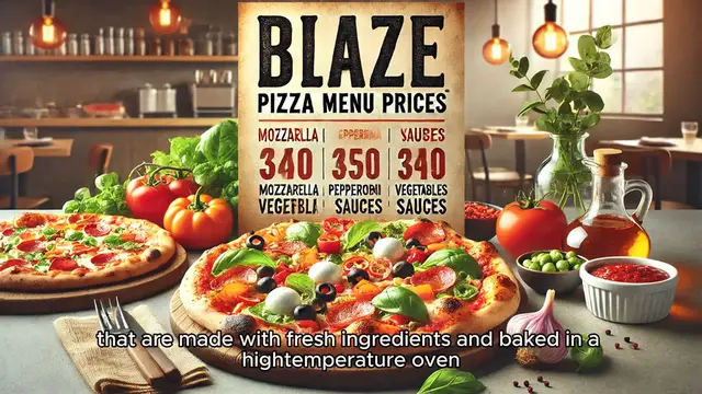 'Video thumbnail for Blaze Pizza Menu Prices'