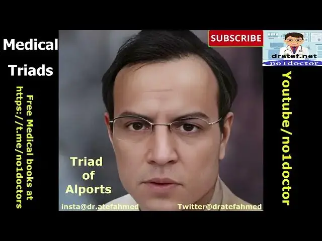 Video thumbnail for Triad of Alports Syndrome/Medical Triads/Medical Mnemonics /#shorts/Medical students/Frcs/Usmle/mrcs