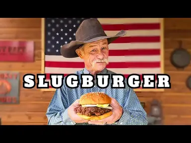 'Video thumbnail for The Slugburger: A 5-Cent Burger That Fed America During the Great Depression'