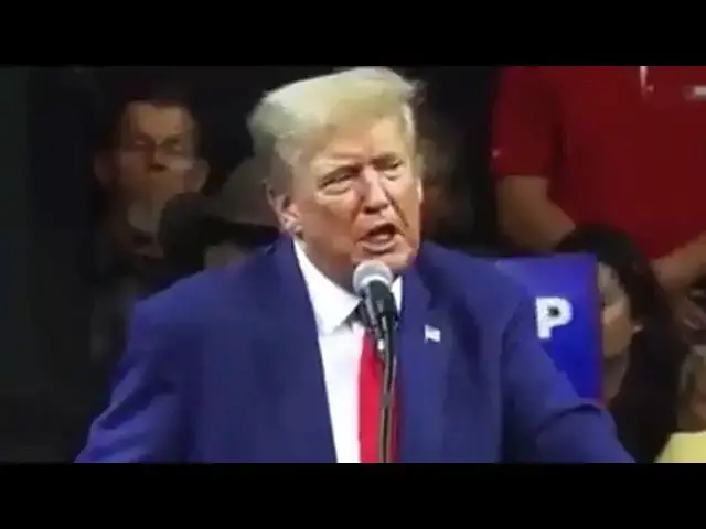 Video thumbnail for Emotional Trump Fights Back Tears During Speech - 'We Are Failing'