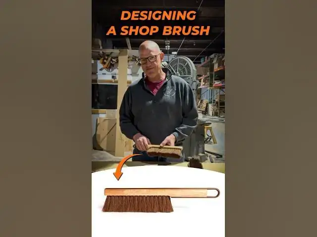 Video thumbnail for Designing a Better Shop Brush (with Berea College Student Craft)