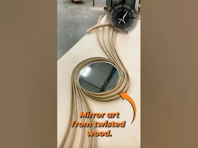 Video thumbnail for Taming Organic forms on the Bandsaw: Organic Mirror Art