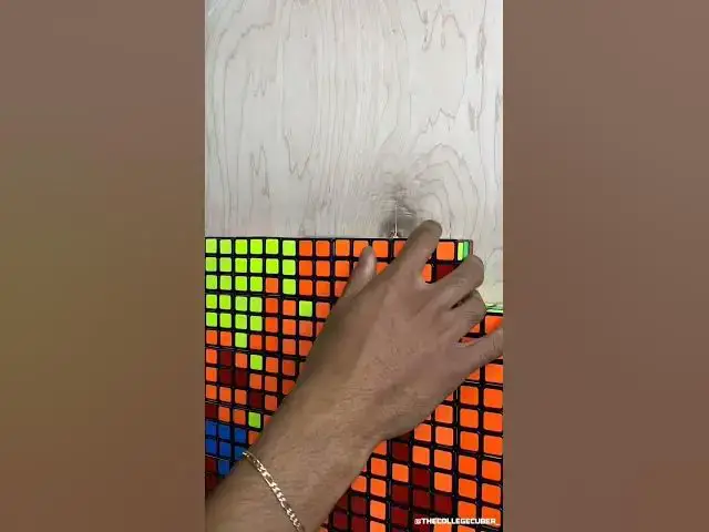 Video thumbnail for Pro Pickleball Player Tyson McGuffin...but in RUBIX CUBE form #shorts