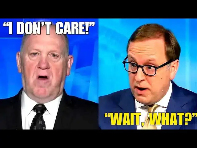 Video thumbnail for Border Czar's Response Stuns Liberal Reporter - Pure Savage