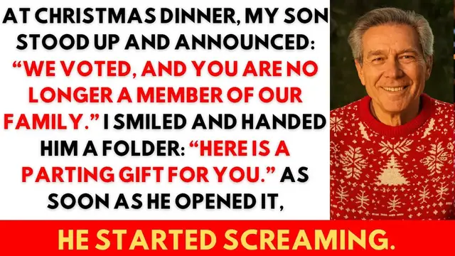 'Video thumbnail for At Christmas Dinner, My Son Said “You Are No Longer Our Family - We Have Passed.” But then...'