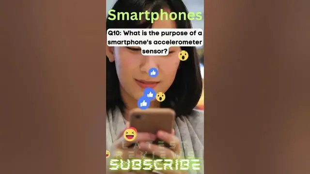 Video thumbnail for The Purpose of a Smartphone's Accelerometer Sensor