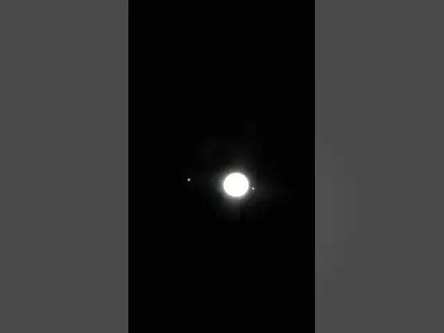 Video thumbnail for Jupiter's moons from my Telescope
