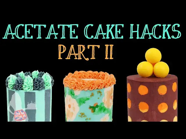 Video thumbnail for Acetate Cake Hacks Part 2