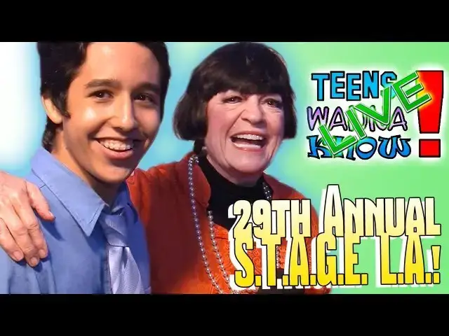 Video thumbnail for Teens Wanna Know - 29th Annual S.T.A.G.E. L.A. Red Carpet Interviews