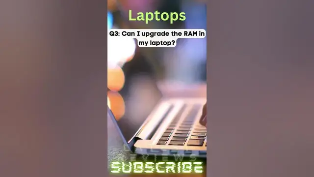 Video thumbnail for Can I upgrade the RAM in my laptop?