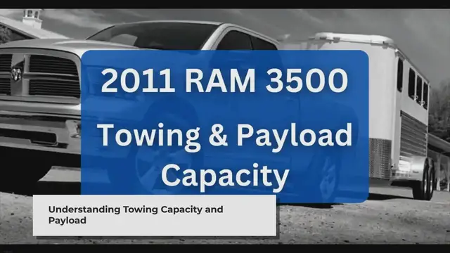 Video thumbnail for 2011 Dodge RAM 3500 Towing Capacity & Payload (with Charts)