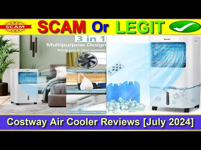 Video thumbnail for Costway Air Cooler Reviews (July 2024) - Does This Seem Like A Real Product? Find Out! |
