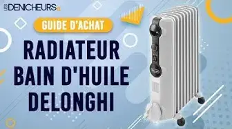 Video thumbnail for 👓 MEILLEUR RADIATEUR BAIN D'HUILE DELONGHI - Comparatif & Guide d'achat