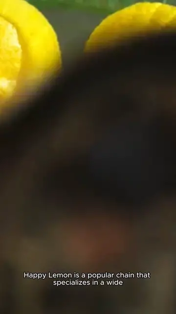'Video thumbnail for Happy lemon menu price'