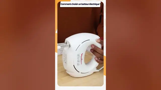 Video thumbnail for 🍰​ Comment choisir un BATTEUR ÉLECTRIQUE🥧⚡​