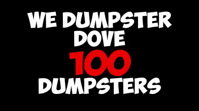 'Video thumbnail for I Searched 100 Dumpsters, Here's What I Found'