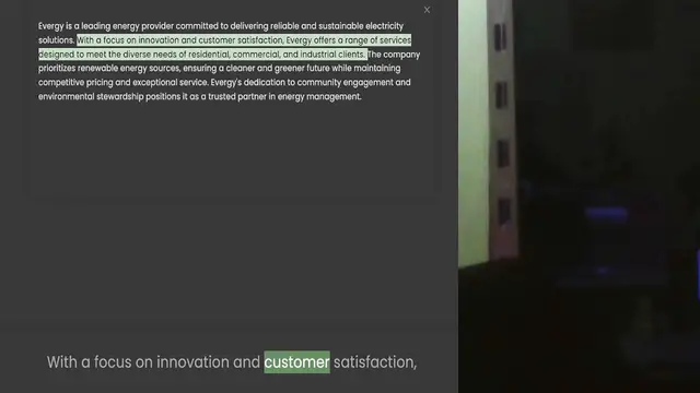 Video thumbnail for solutions. With a focus on innovation and customer satisfaction, Evergy offers a range of services designed to meet the diverse needs of residential, commercial, and industrial clients. The company prioritizes renewable energy sources, en
