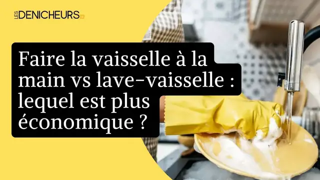 Video thumbnail for 🍽️ Faire la vaisselle à la main est-il plus économique qu'au lave-vaisselle ?  🧼