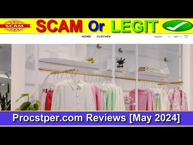Video thumbnail for Procstper Reviews (May 2024) - Is This A Legit E-Commerce Site? Find Out! | Product Review