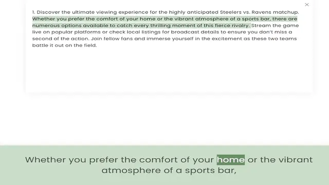 Video thumbnail for Whether you prefer the comfort of your home or the vibrant atmosphere of a sports bar, there are numerous options available to catch every thrilling moment of this fierce rivalry. Stream the game live on popular platforms or check local l