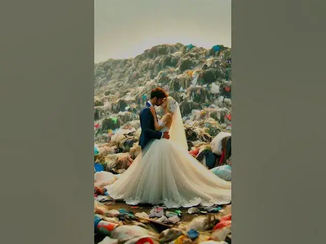 'Video thumbnail for Taiwan 🇹🇼 Garbage Wedding 😅😅 #taiwan #garbage #wedding'